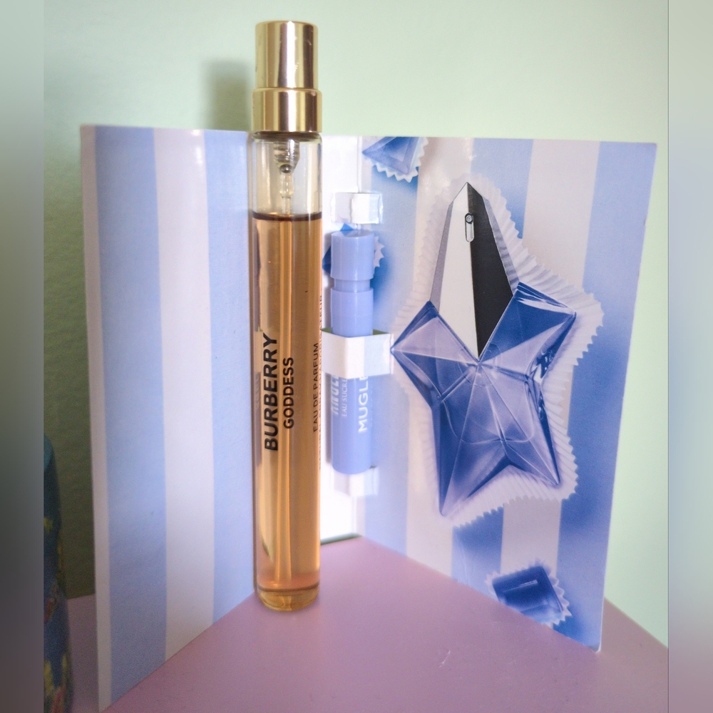 Burberry Goddess Mini + Mugler Sample